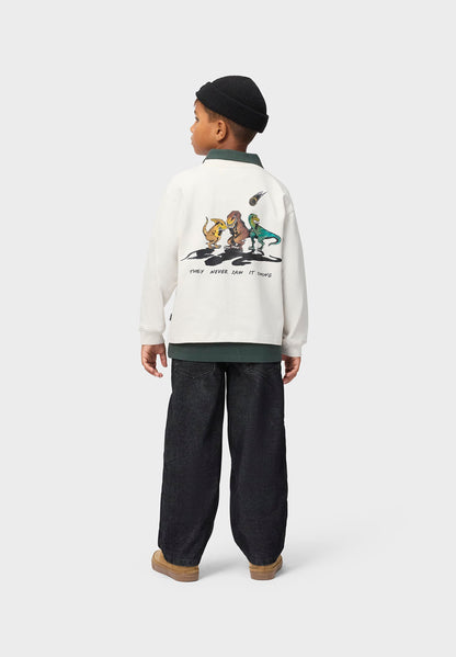 Molo Rube Long Sleeves T-Shirt - Tech Dino