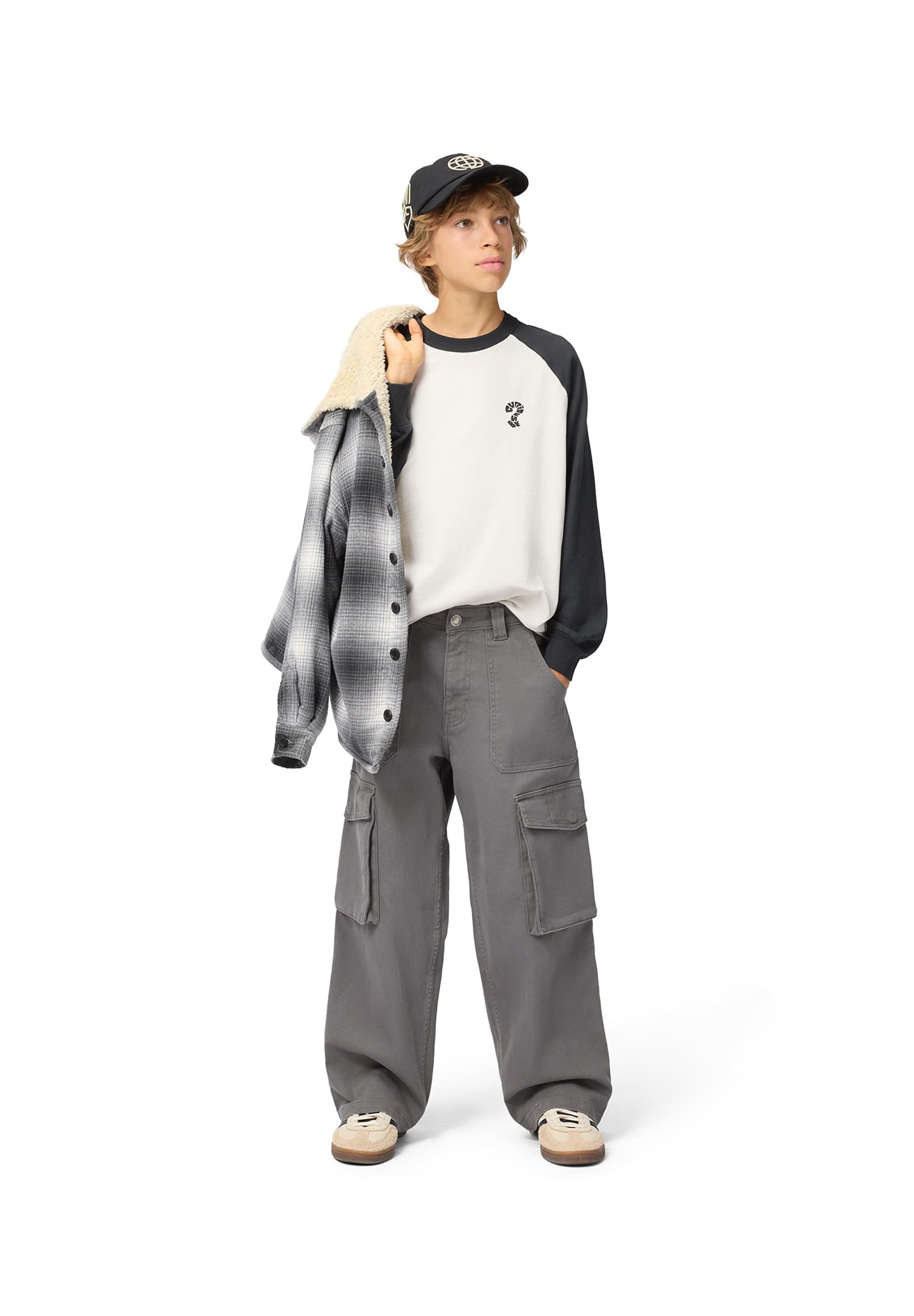 Molo Alter Woven Pants - Storm Cloud
