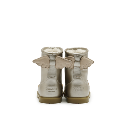 Donsje Angela Boots l Wings - Metallic Leather