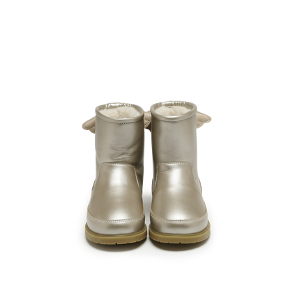Donsje Angela Boots l Wings - Metallic Leather