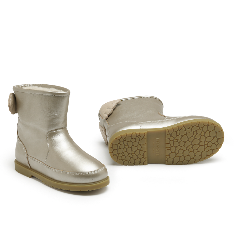 Donsje Angela Boots l Wings - Metallic Leather