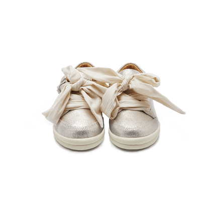 Donsje Lexley Sneakers - Silver Metallic Leather