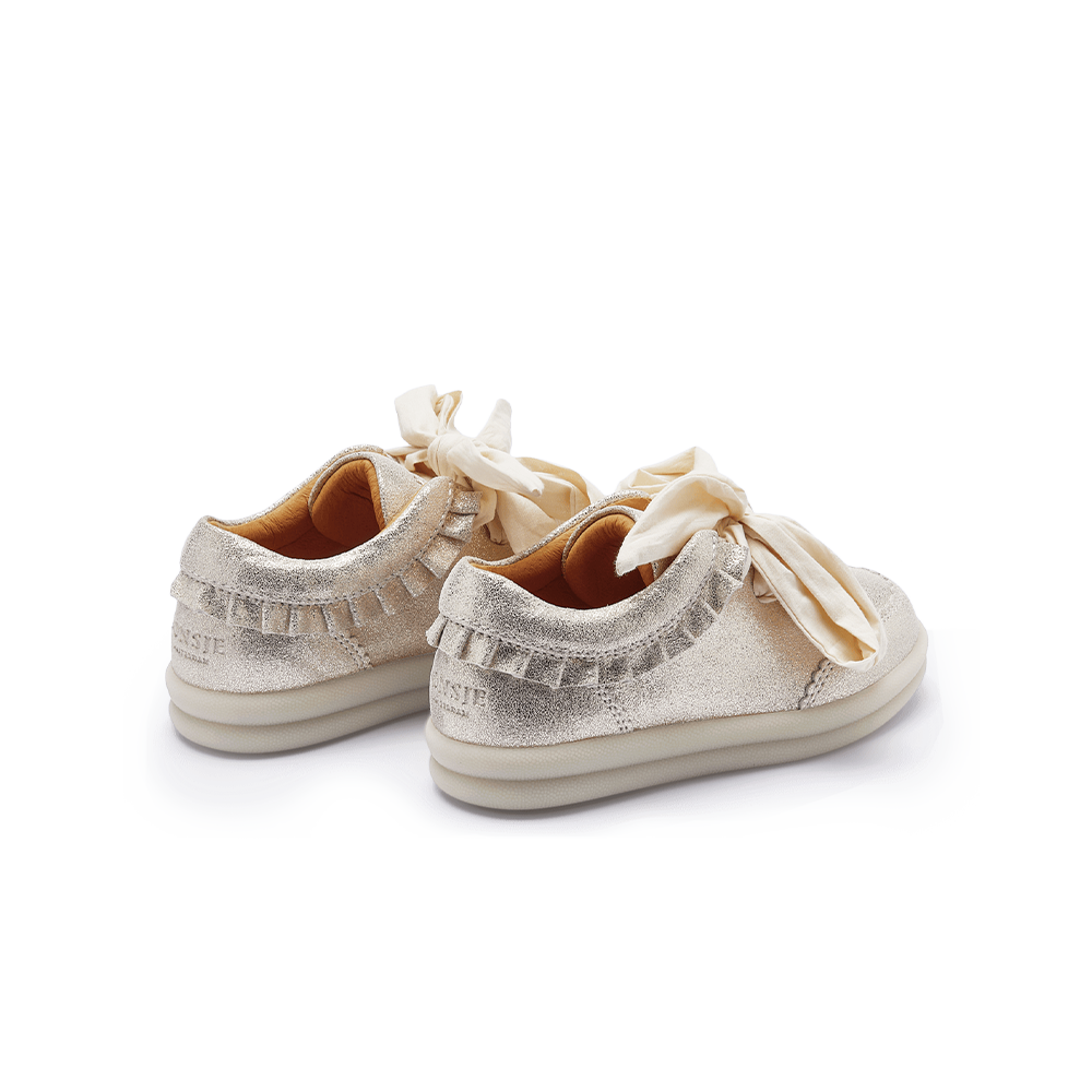 Donsje Lexley Sneakers - Silver Metallic Leather
