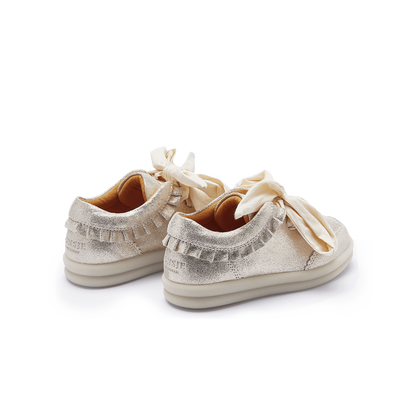 Donsje Lexley Sneakers - Silver Metallic Leather