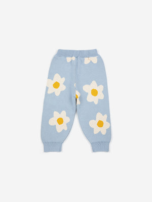 Bobo Choses Baby Big Flower All Over Knitted Pants