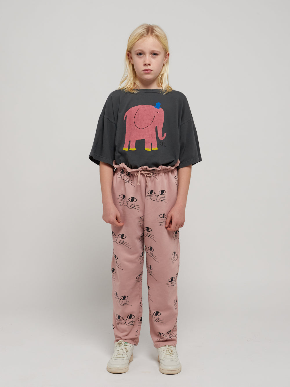 Bobo Choses Smiling Cat All Over Jogging Pants