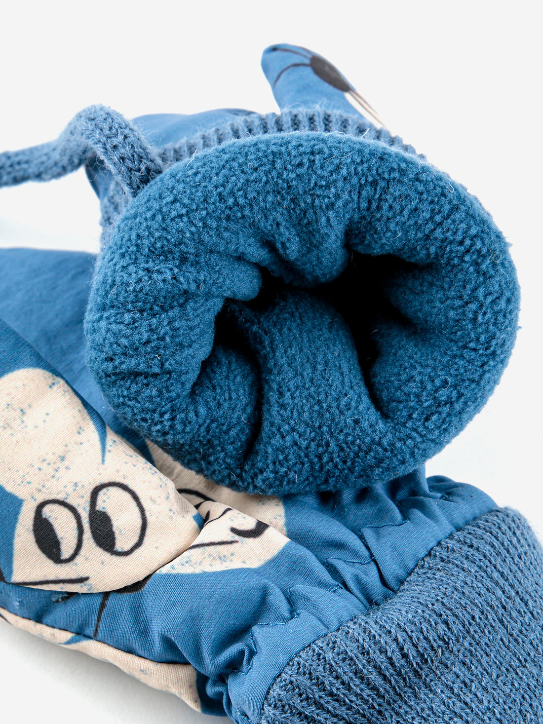 Bobo Choses Baby Mouse All Over Paddled Gloves - Blue