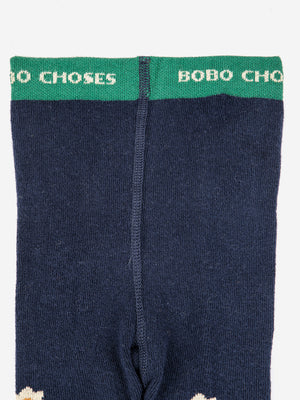 Bobo Choses Baby Little Flower All Over Tights