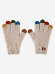 Bobo Choses BC Colored Fingers Knitted Gloves - Beige