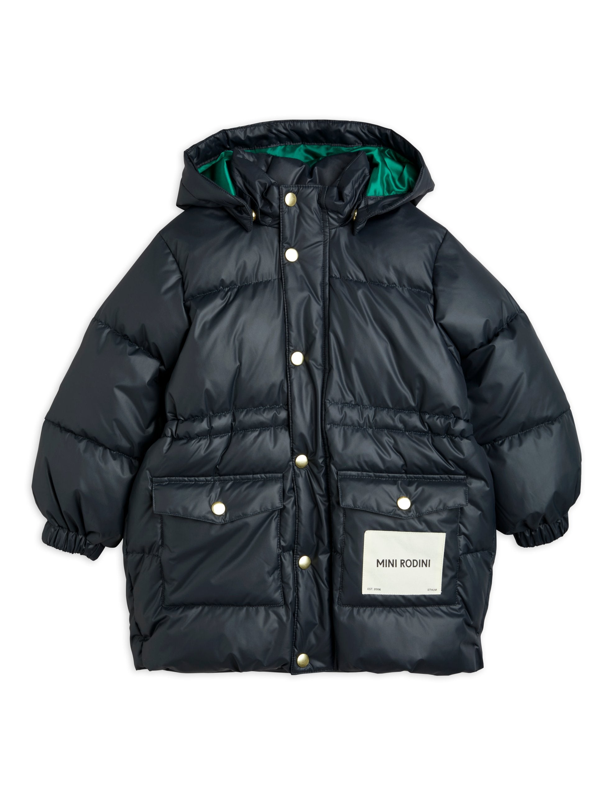 Mini Rodini Heavy Puffer Jacket - Black