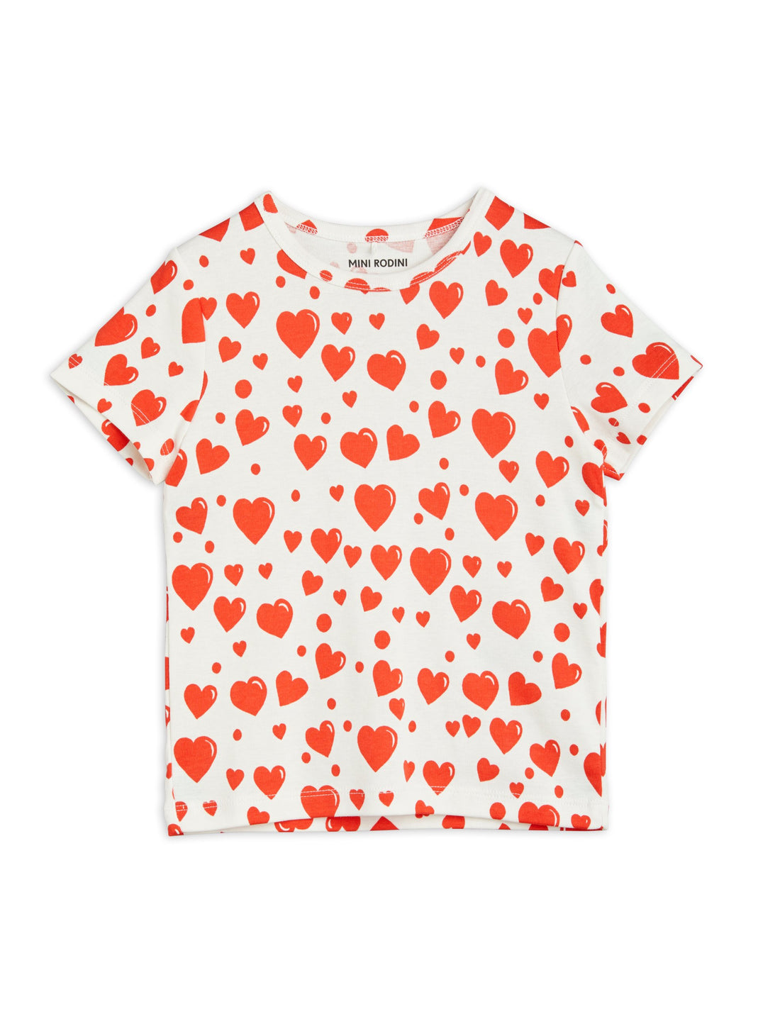Mini Rodini Heart Tee - Multi