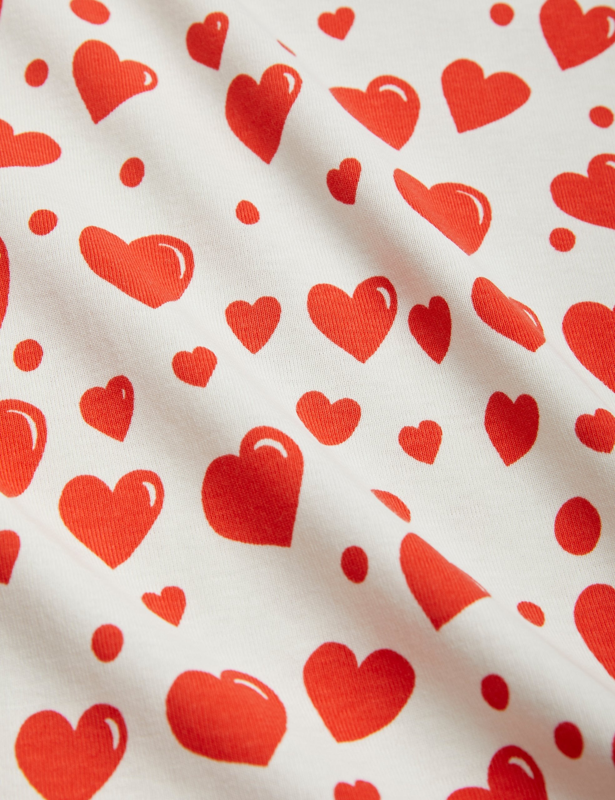 Mini Rodini Heart Tee - Multi