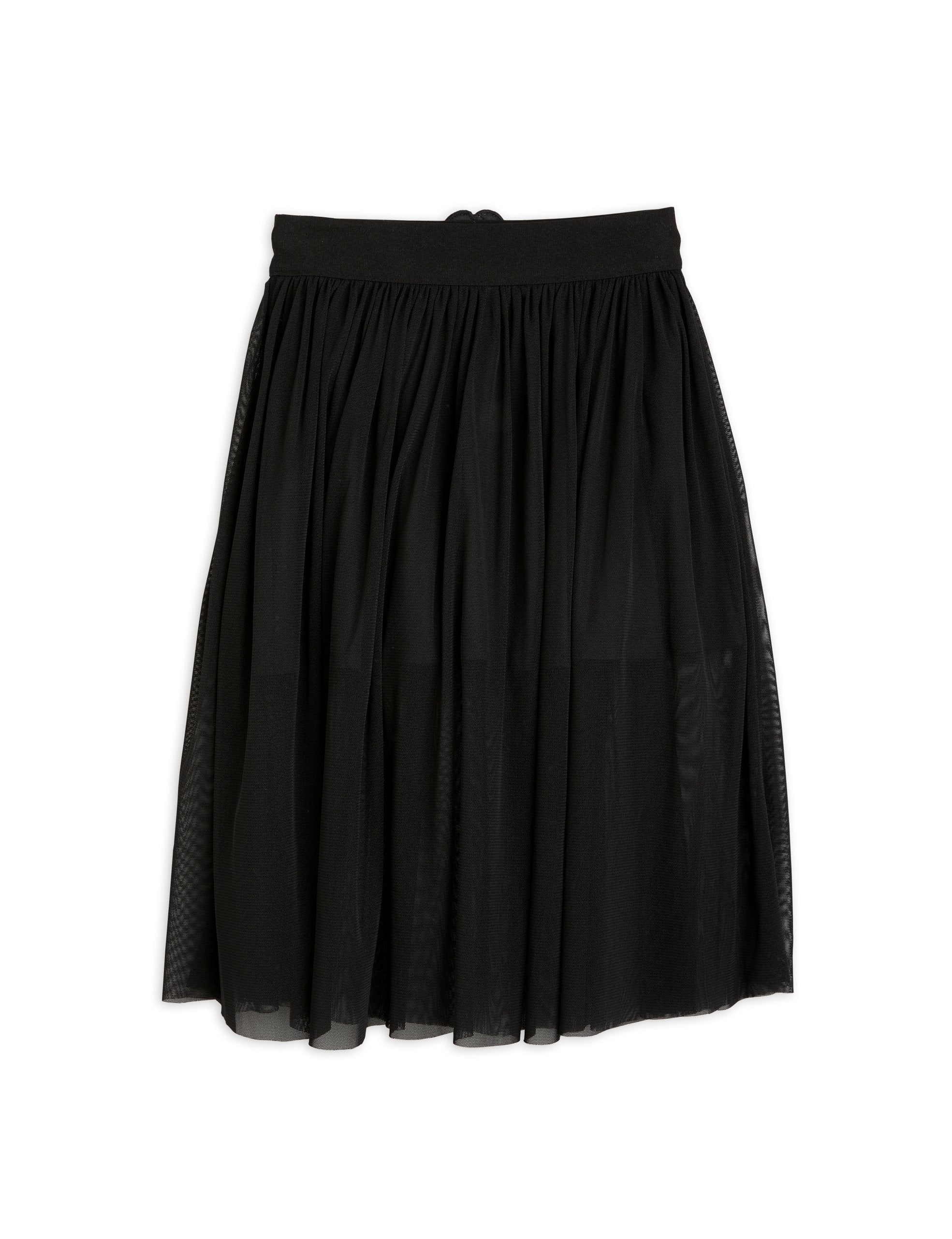 Mini Rodini Bat Flower Tulle Skirt - Black