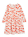 Mini Rodini Hearts Longsleeve Dress - Multi