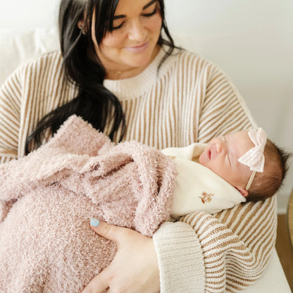 Saranoni Bamboni Receiving Blankets - Cameo
