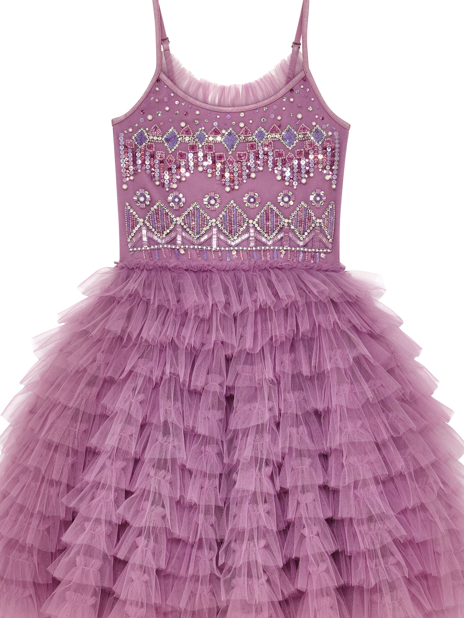 Tutu Du Monde Velvet Vision Tutu Dress - Mulberry