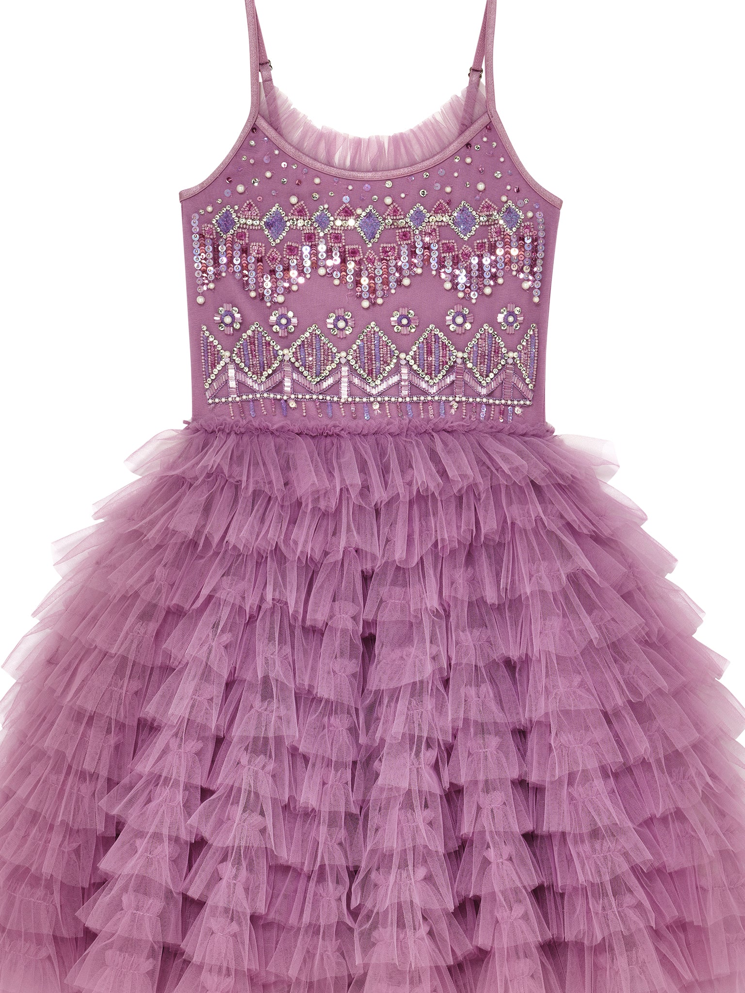Tutu Du Monde Velvet Vision Tutu Dress - Mulberry
