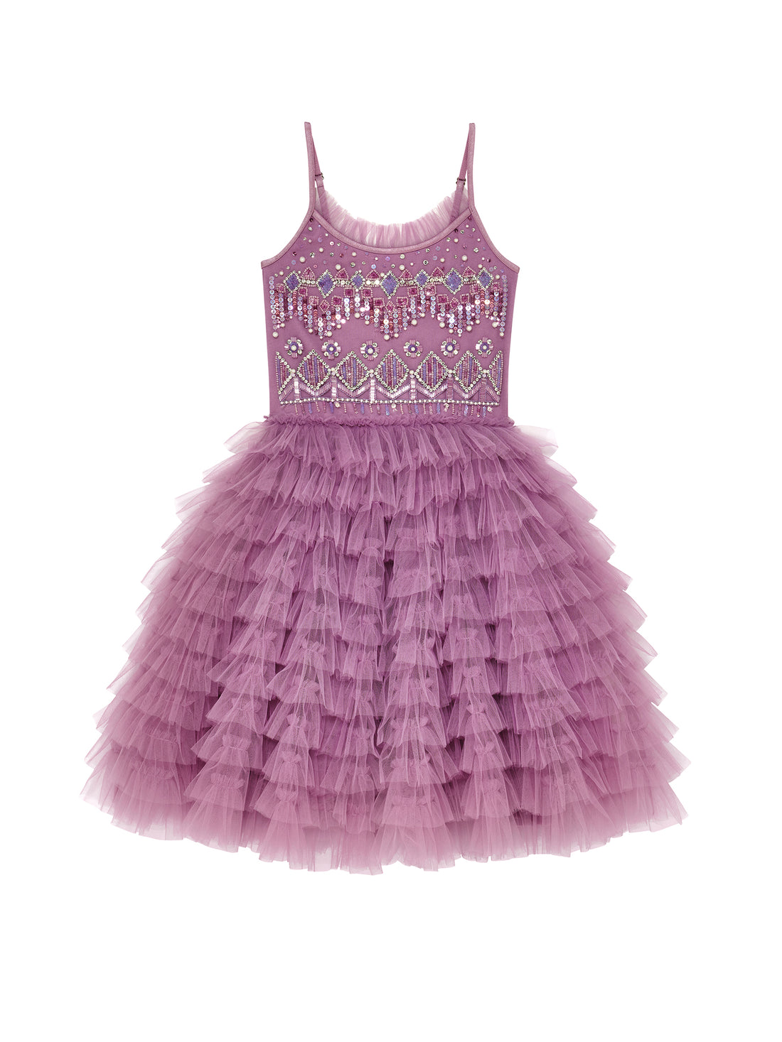 Tutu Du Monde Velvet Vision Tutu Dress - Mulberry