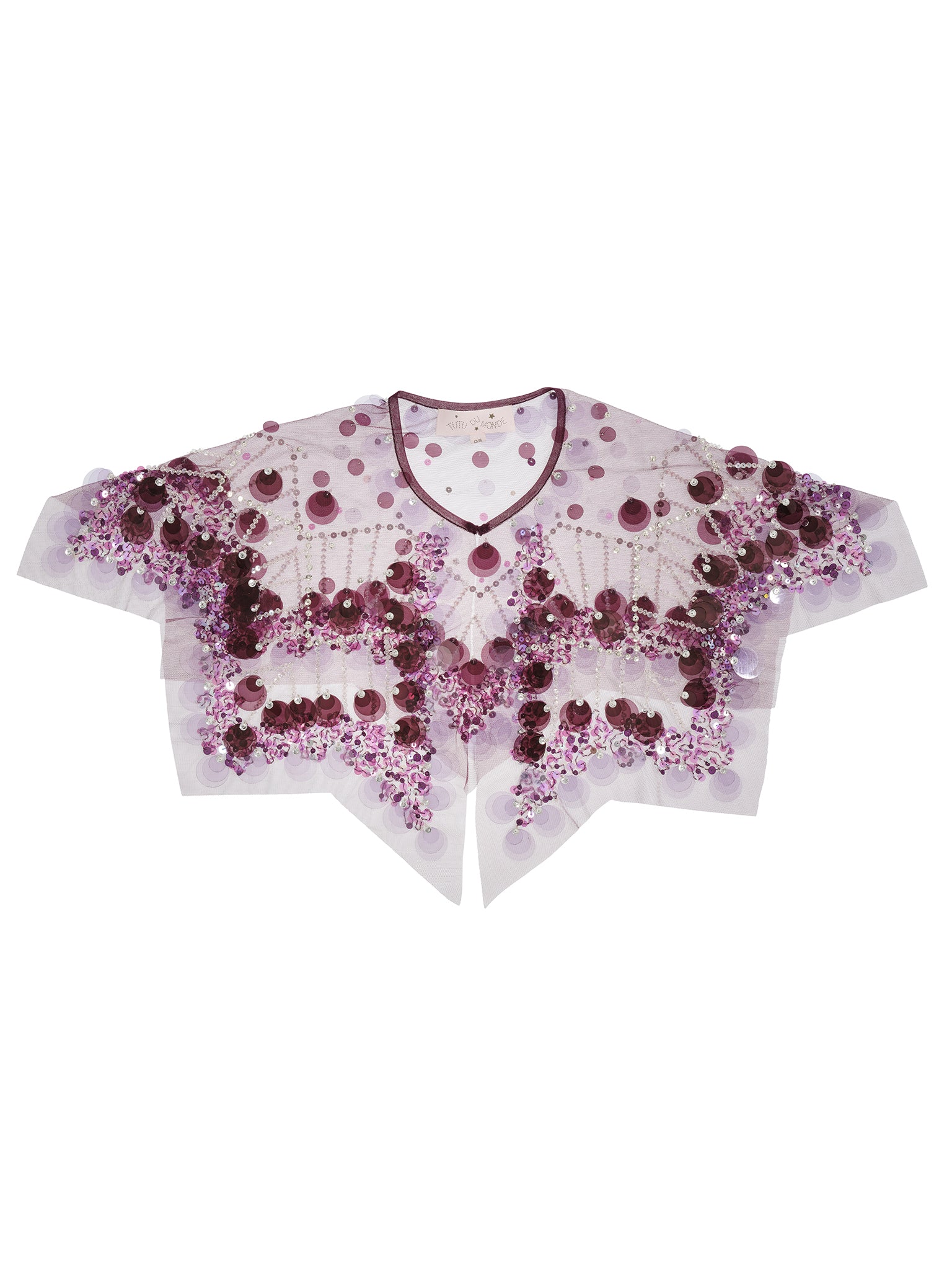 Tutu Du Monde Royal Debut Cape - Blackberry