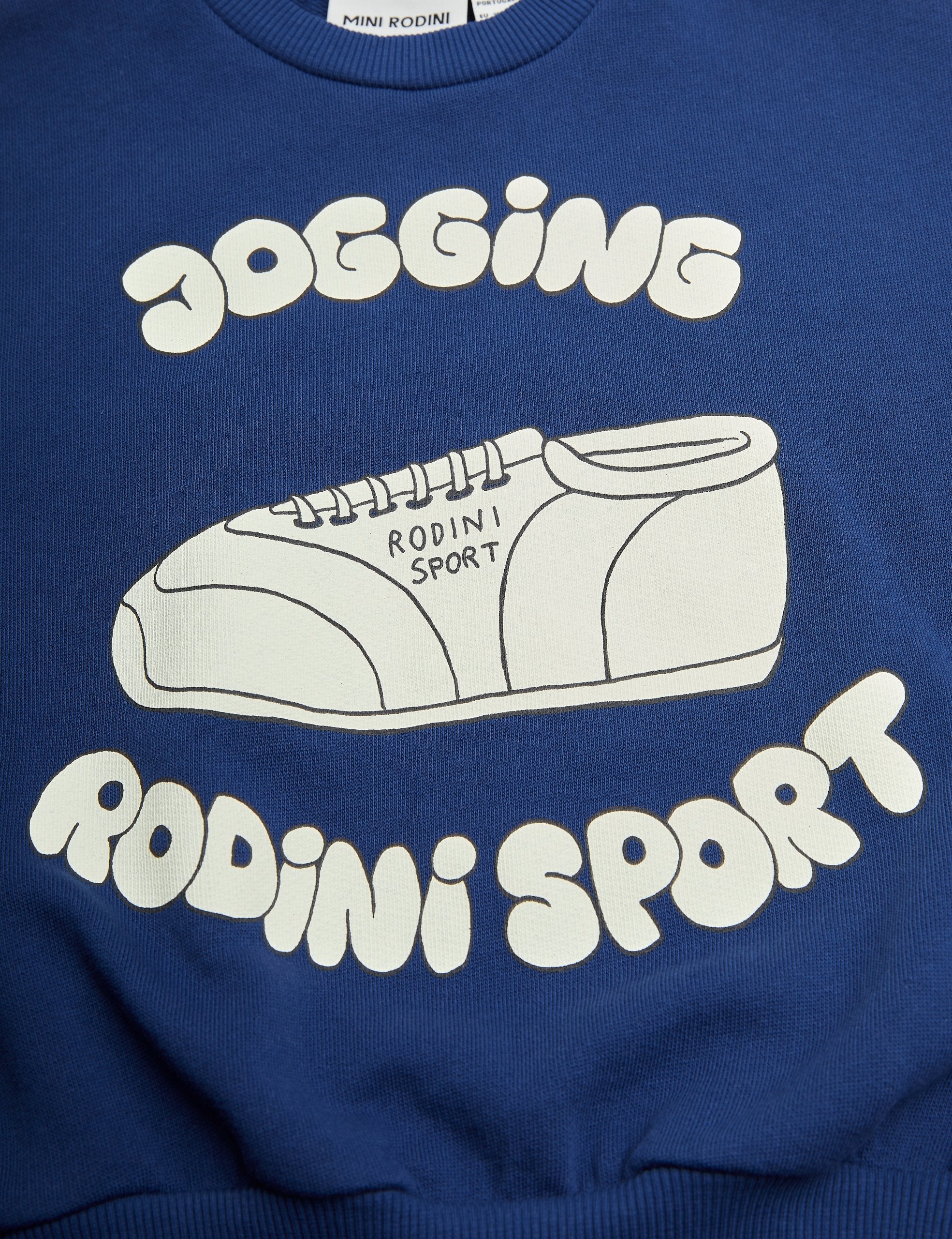Mini Rodini Jogging Sweat Tank - Blue