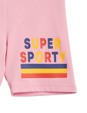 Mini Rodini Super Sporty Bike Shorts - Pink