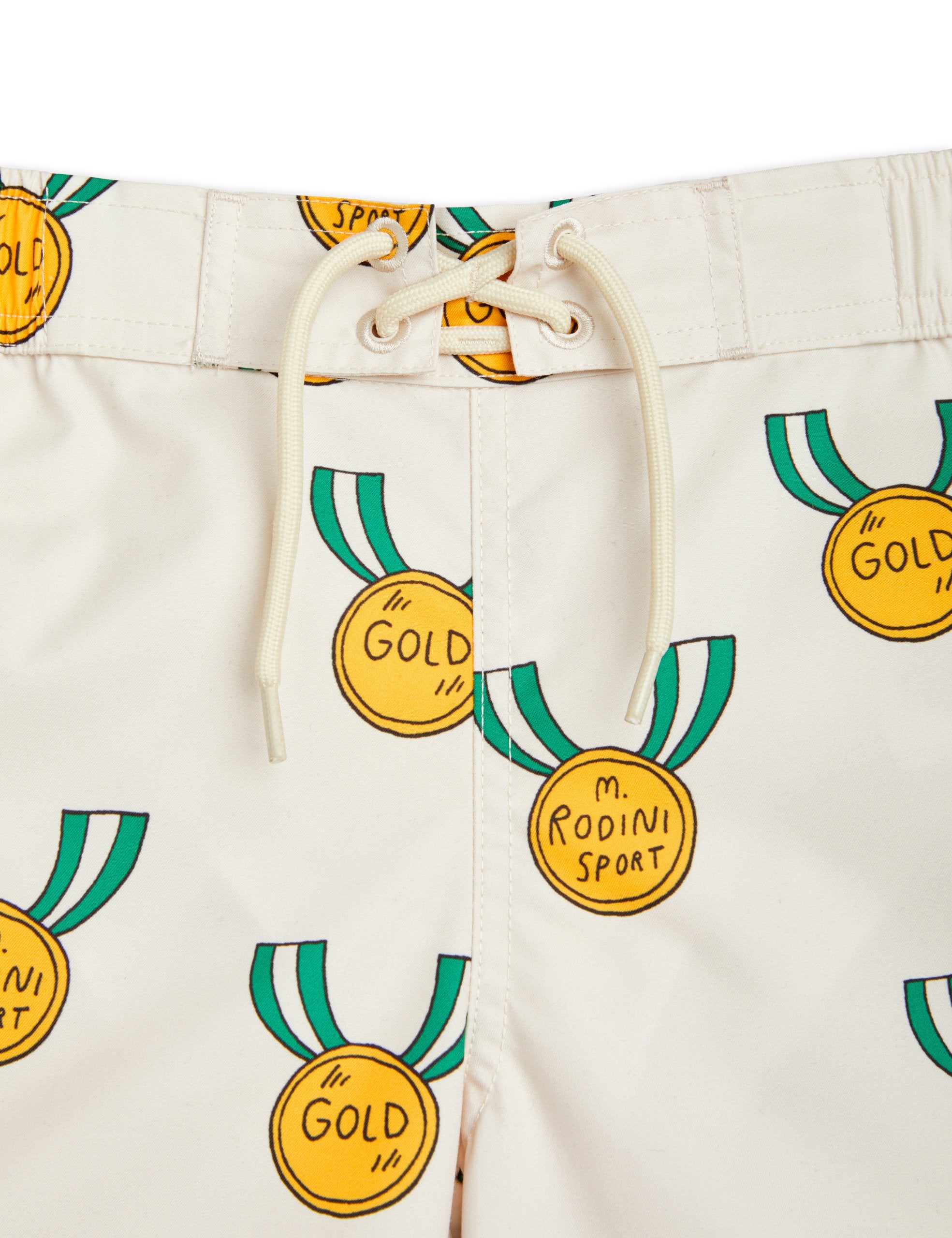 Mini Rodini Medal Woven Swim Shorts