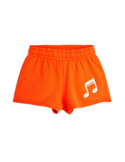 Mini Rodini Note Embroidered Sweatshorts