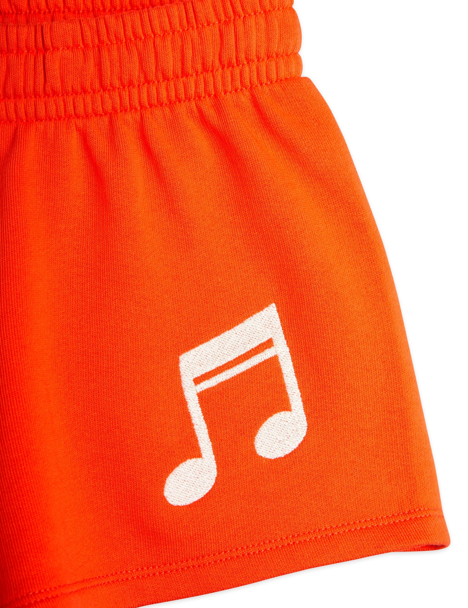 Mini Rodini Note Embroidered Sweatshorts