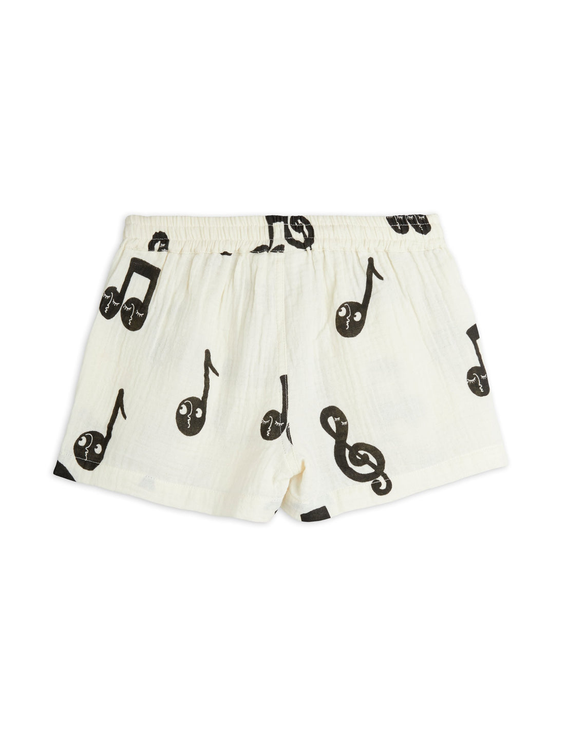 Mini Rodini Note AOP Muslin Shorts