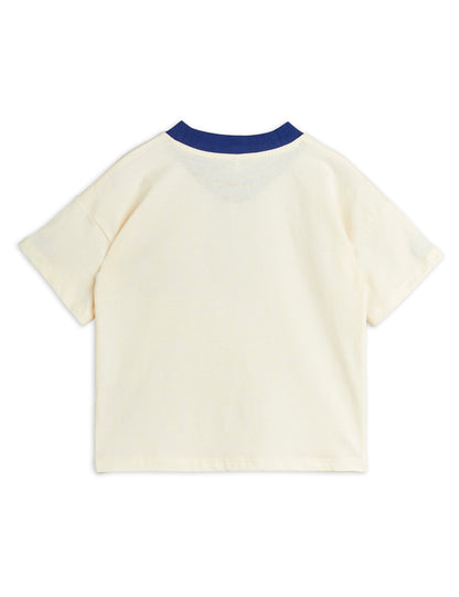 Mini Rodini Camp Rodini SP Short Sleeve Grandpa - Off White