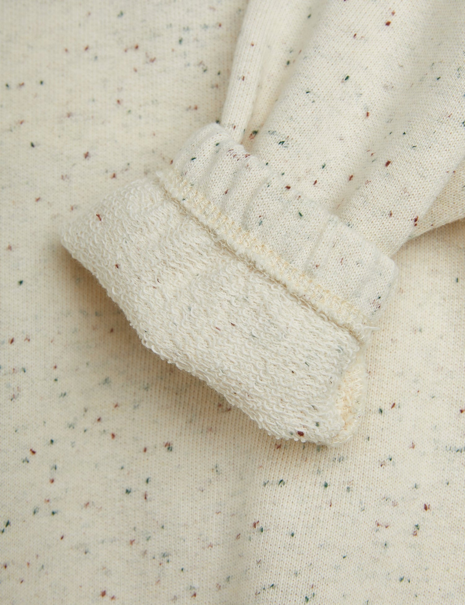Mini Rodini Bird Embroidery Neps Sweatshirt - Off White