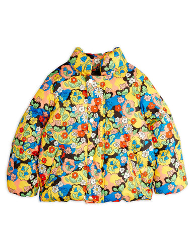 Mini Rodini All Over Print Citypuffer - Flowers