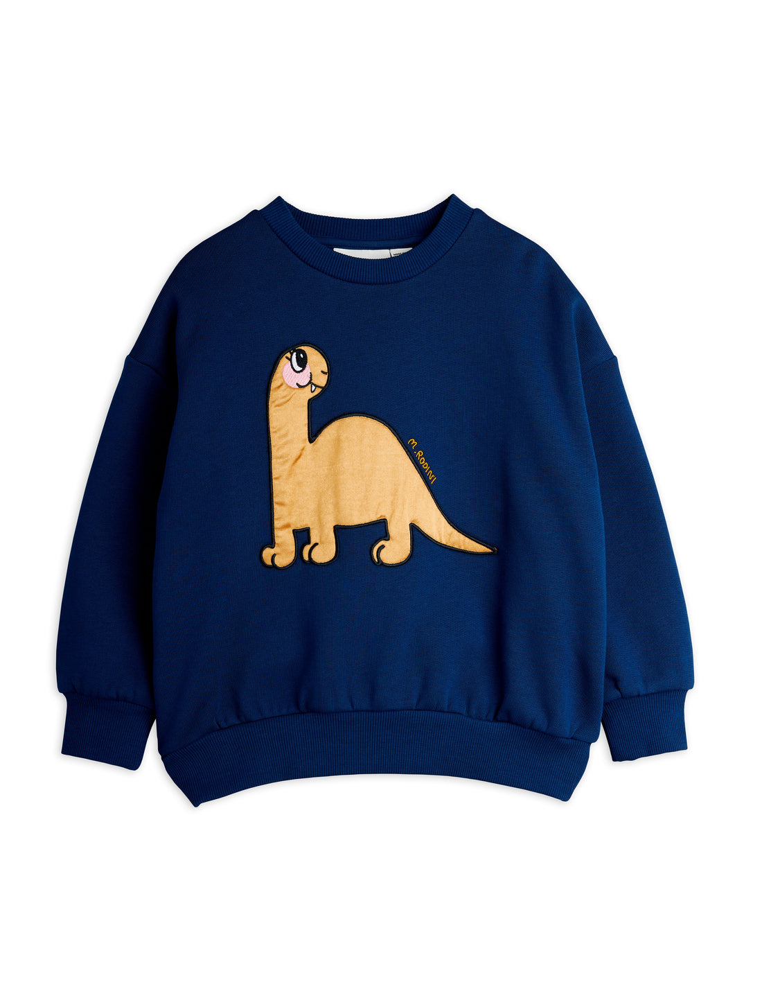Mini Rodini Dino Application Sweatshirt - Blue