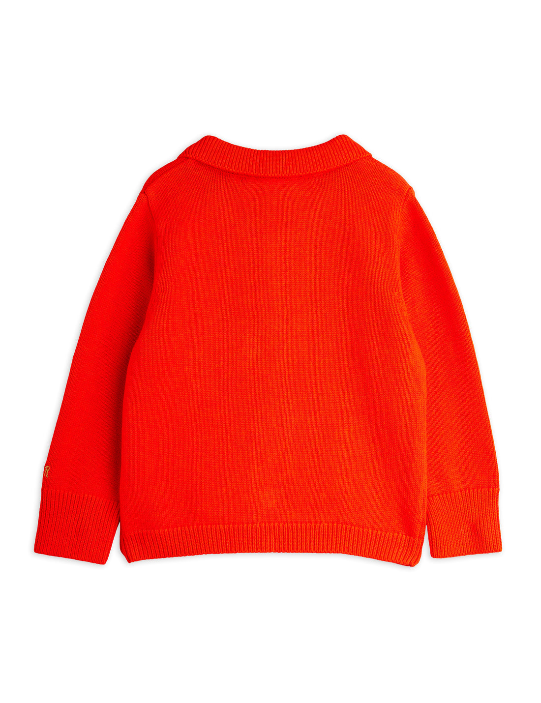 Mini Rodini Knitted Tie Sweater - Red