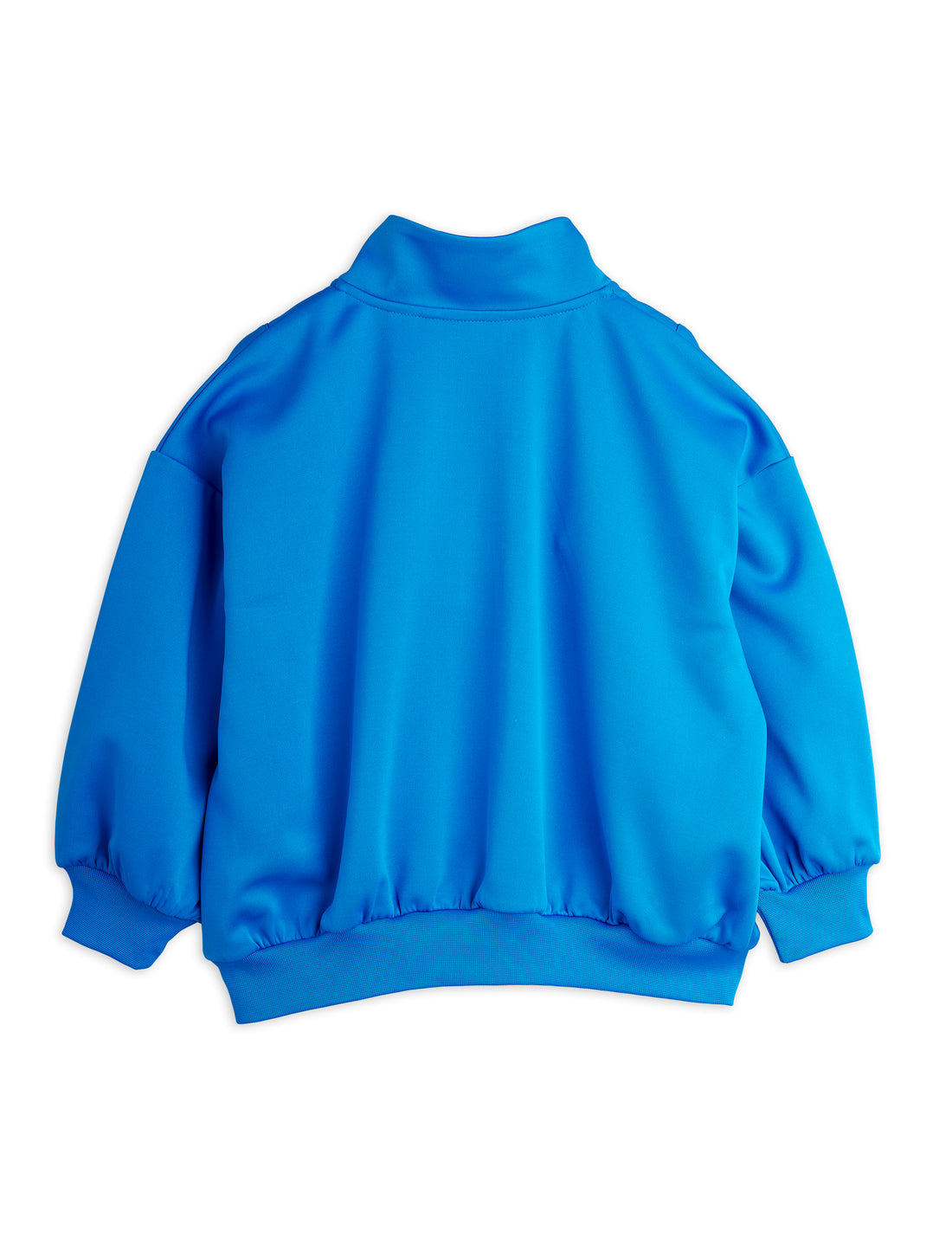 Mini Rodini Ritzratz Patch Half Zip Sweatshirt - Blue