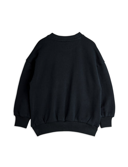 Mini Rodini Mammoth Chenille Sweatshirt - Black