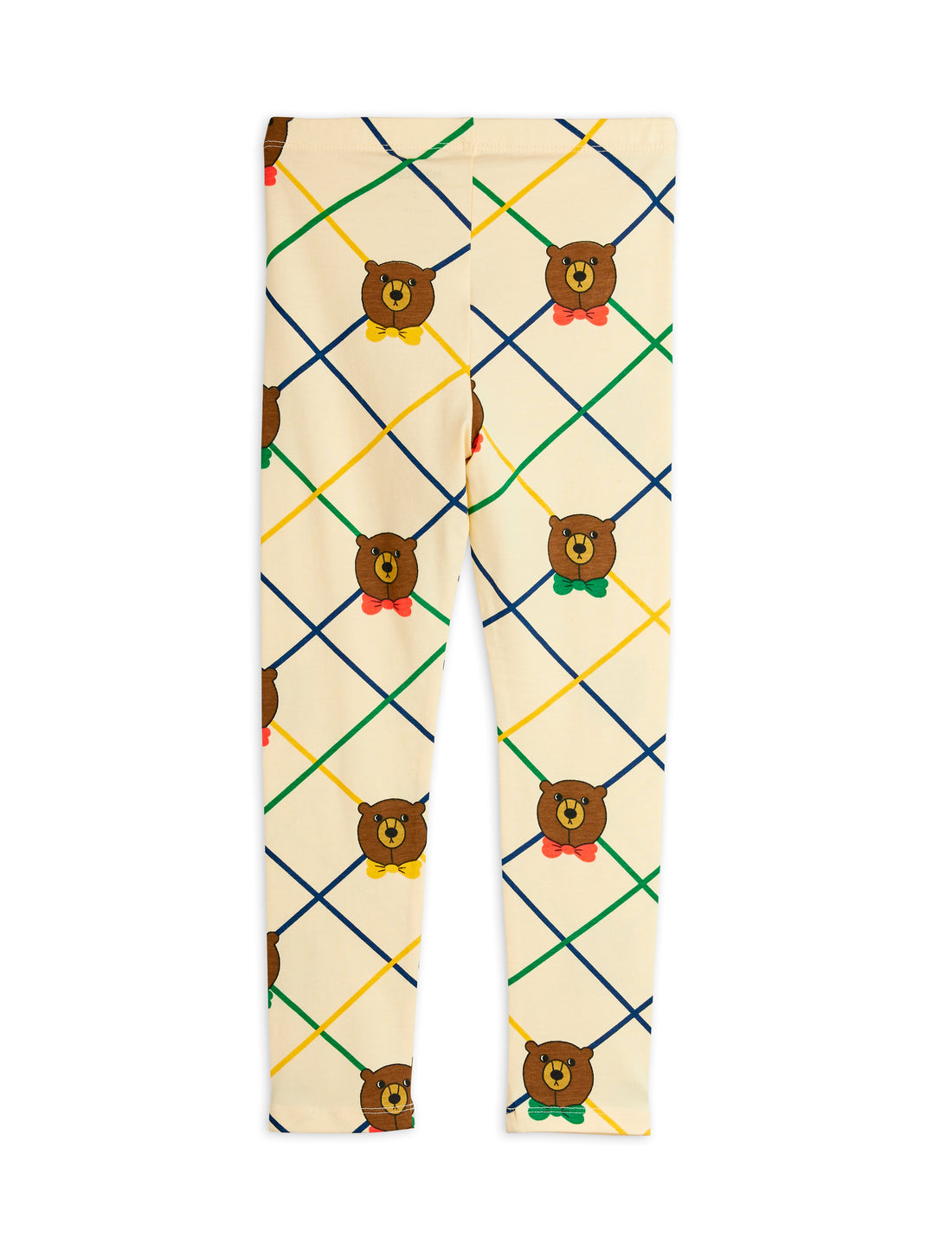 Mini Rodini Bear Check All Over Print Leggings -