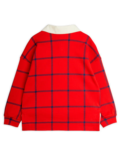 Mini Rodini E.T Patch Rugby Shirt - Red