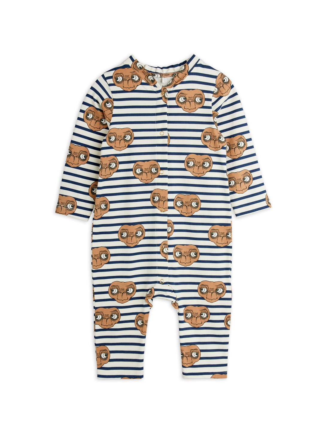 Mini Rodini E.T Stripe All Over Print Jumpsuit - Multi