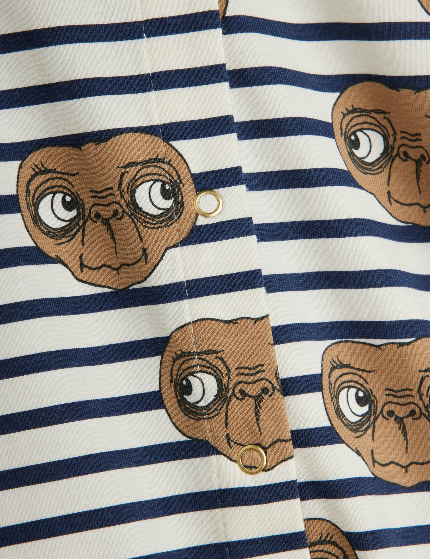 Mini Rodini E.T Stripe All Over Print Jumpsuit - Multi