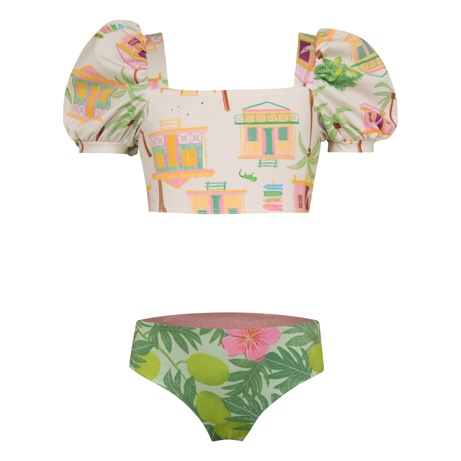 Pepita &amp; Me Bubble Bikini - Casitas Isleñas Arena