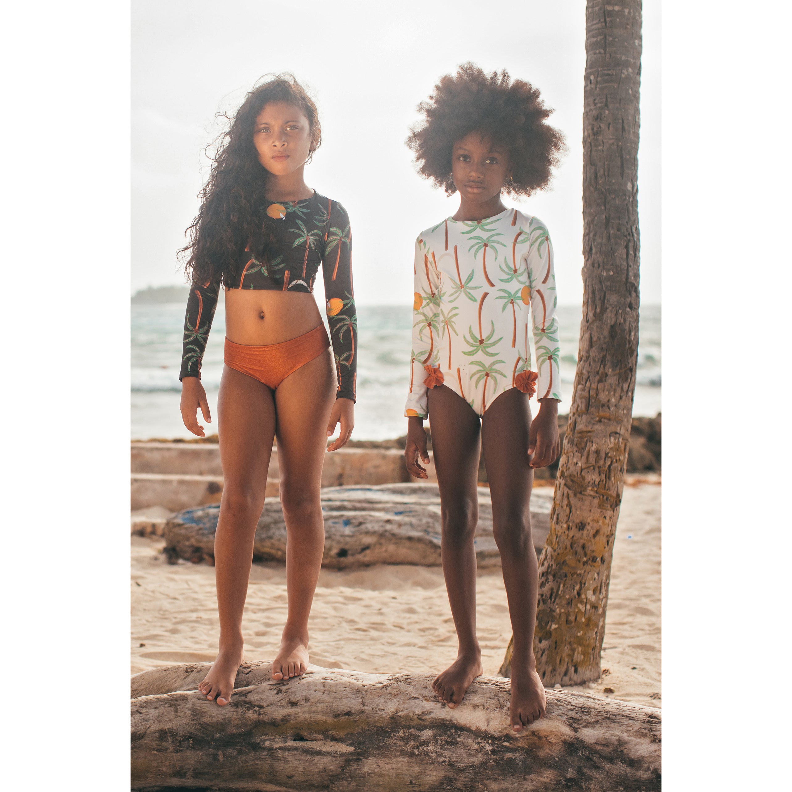 Pepita &amp; Me Alana Longsleeve - Palmeras Arena