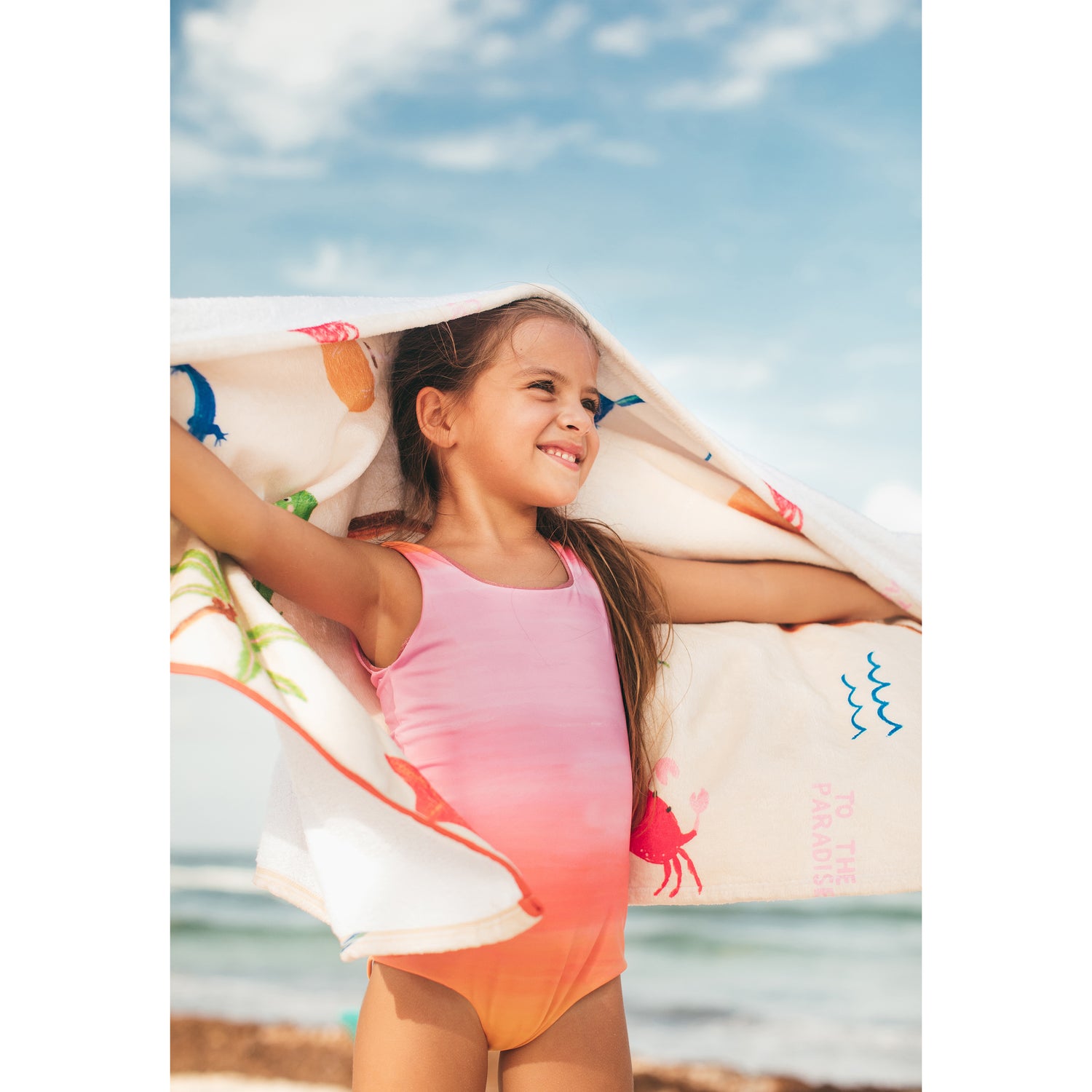 Pepita &amp; Me Sun &amp; Moon One Piece Reversible - Atardecer En Velero