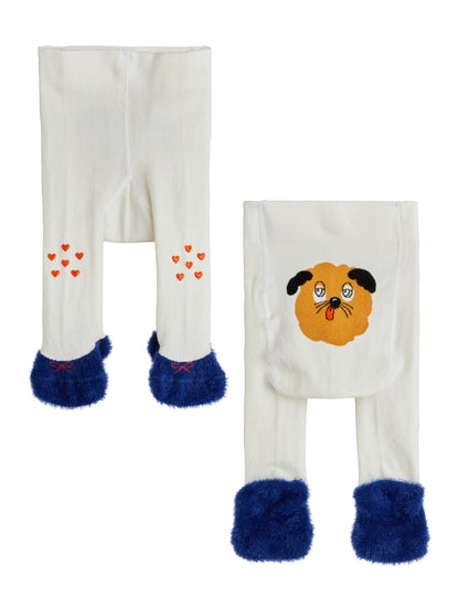 Mini Rodini Doggie Anti-Slip Baby Tights