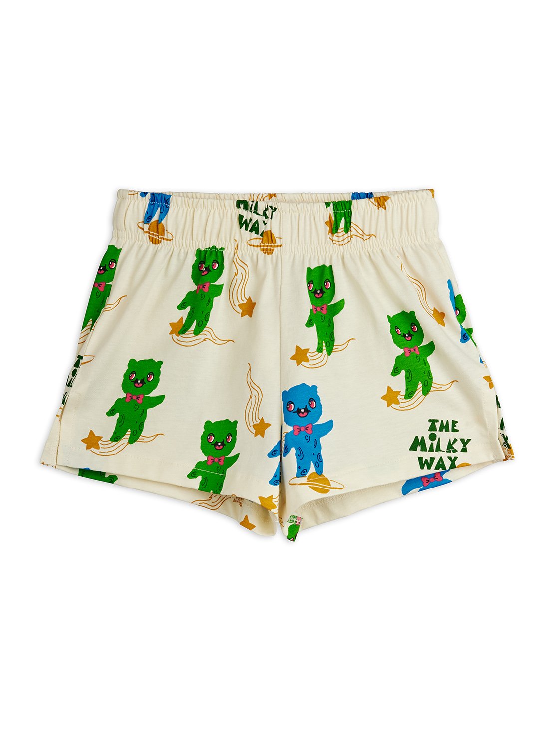 Mini Rodini Aliens All Over Print Shorts - Off White