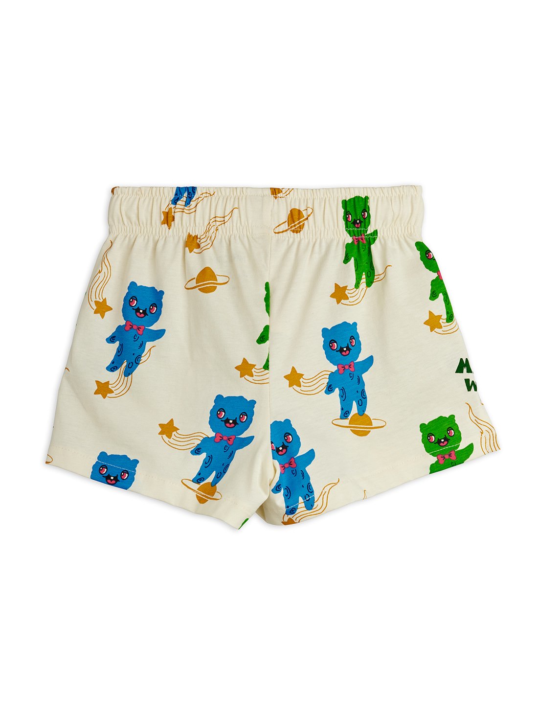 Mini Rodini Aliens All Over Print Shorts - Off White