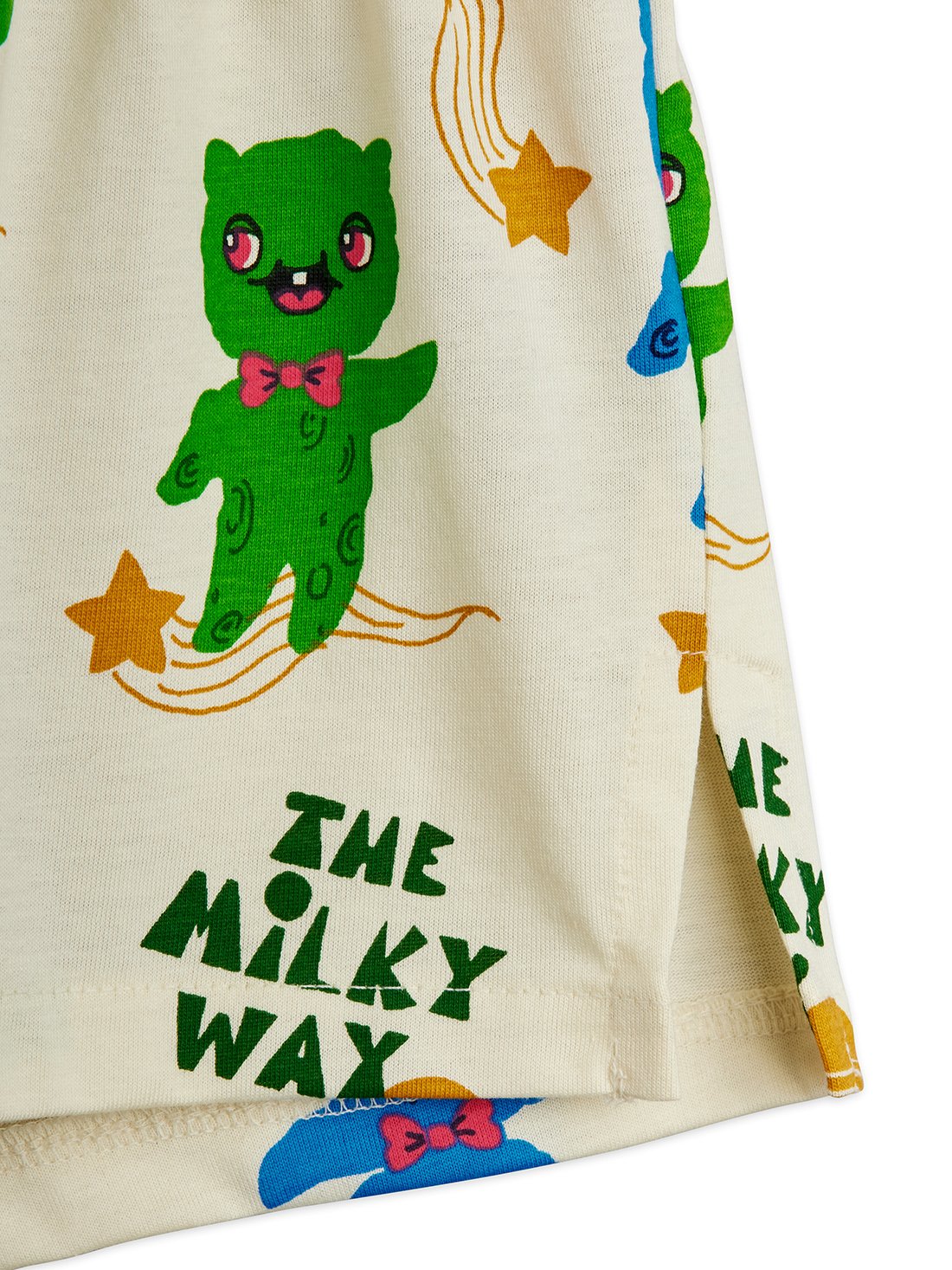 Mini Rodini Aliens All Over Print Shorts - Off White