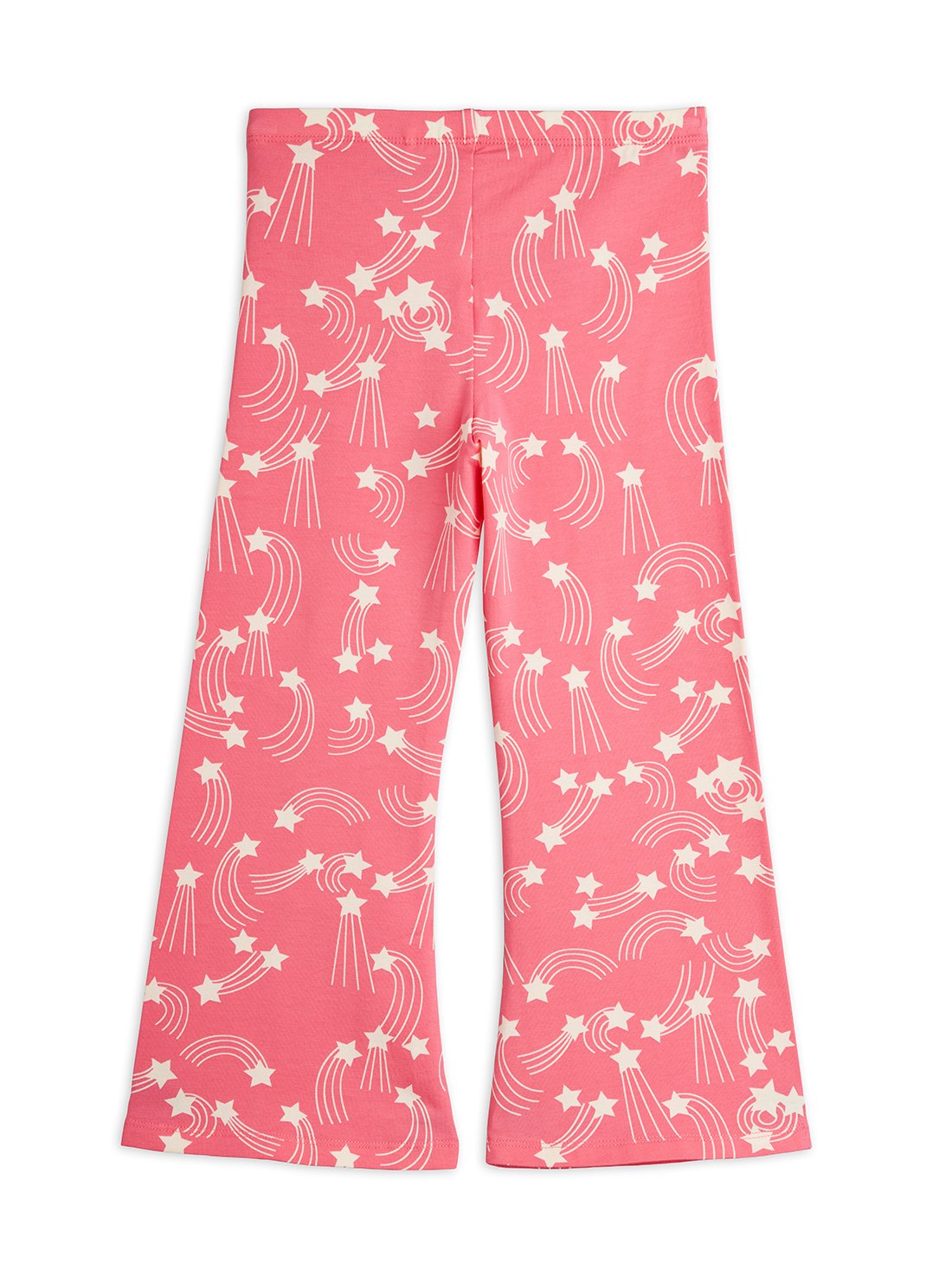 Mini Rodini Starfall All Over Print Flared Trousers - Pink