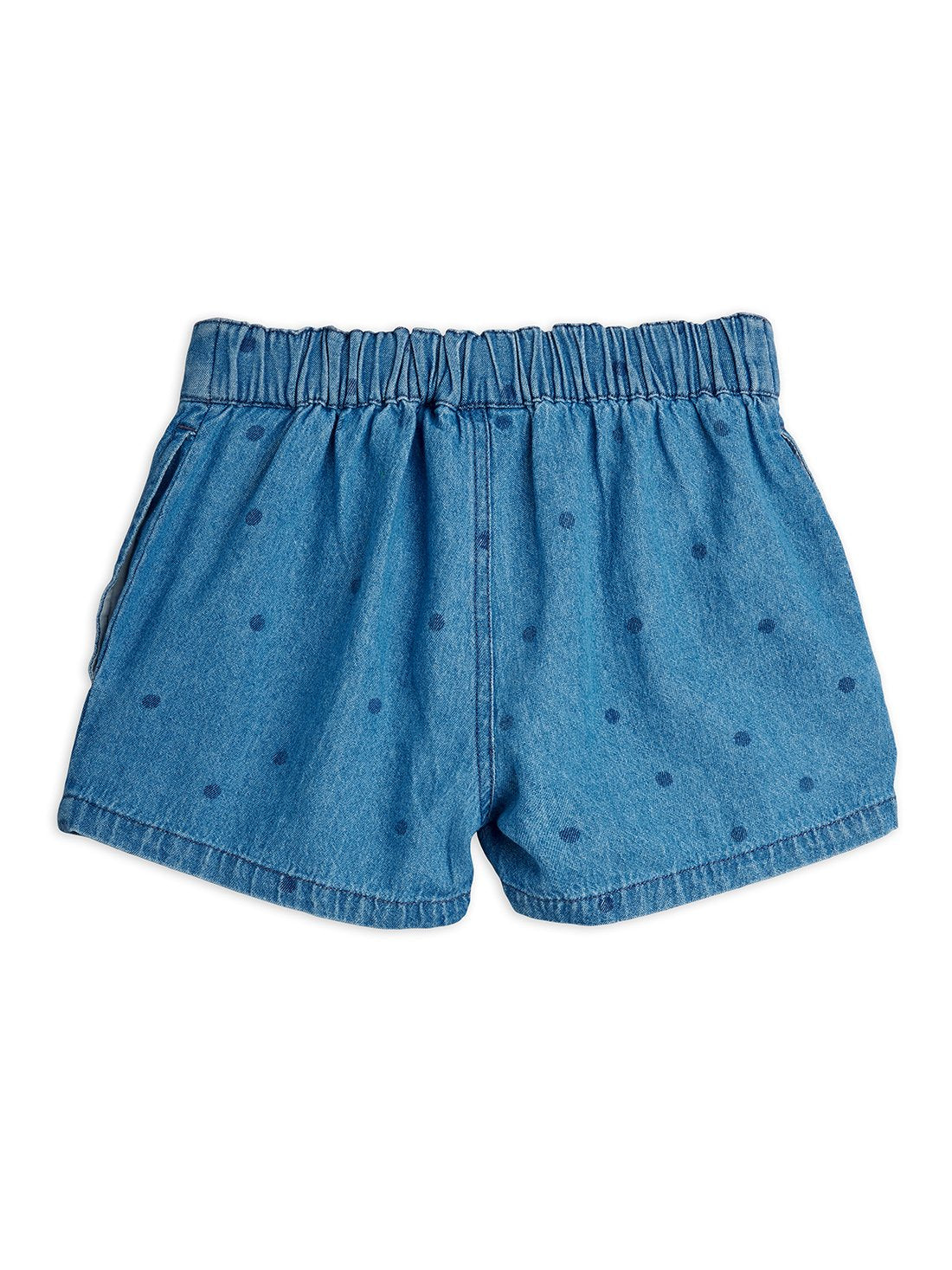 Mini Rodini Lw Denim Dots All Over Print Shorts 2 - Blue