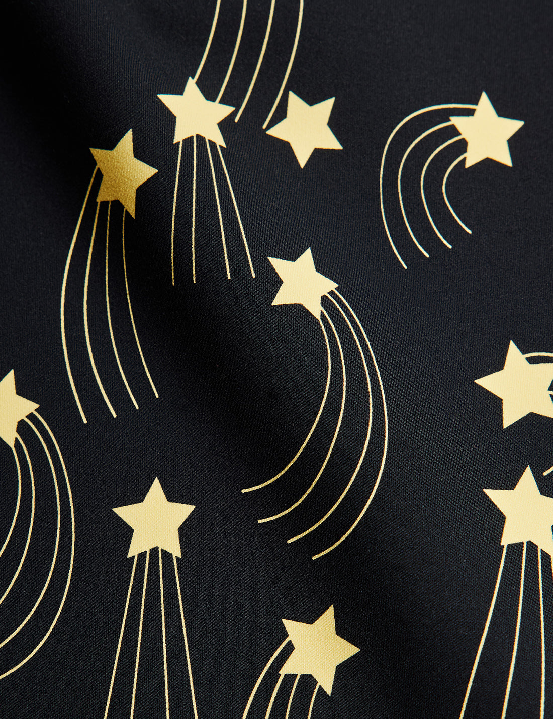 Mini Rodini Starfall AOP Longsleeve UV suit - Black